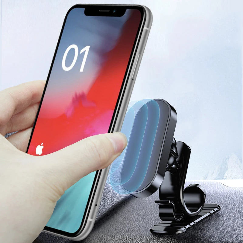 Magnetic Car Phone Holder Magnet Mount Mobile Cell Phone Stand Telephone GPS Support For Auto Universal Huawei Samsung Stands